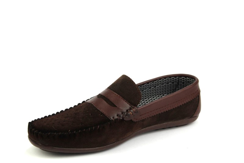 Kahverengi Süet Erkek Günlük Ayakkabı 23315