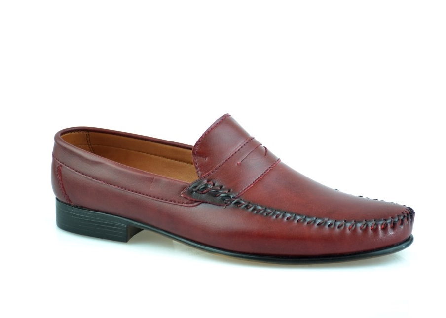 Bordo Erkek Klasik Ayakkabı 23188